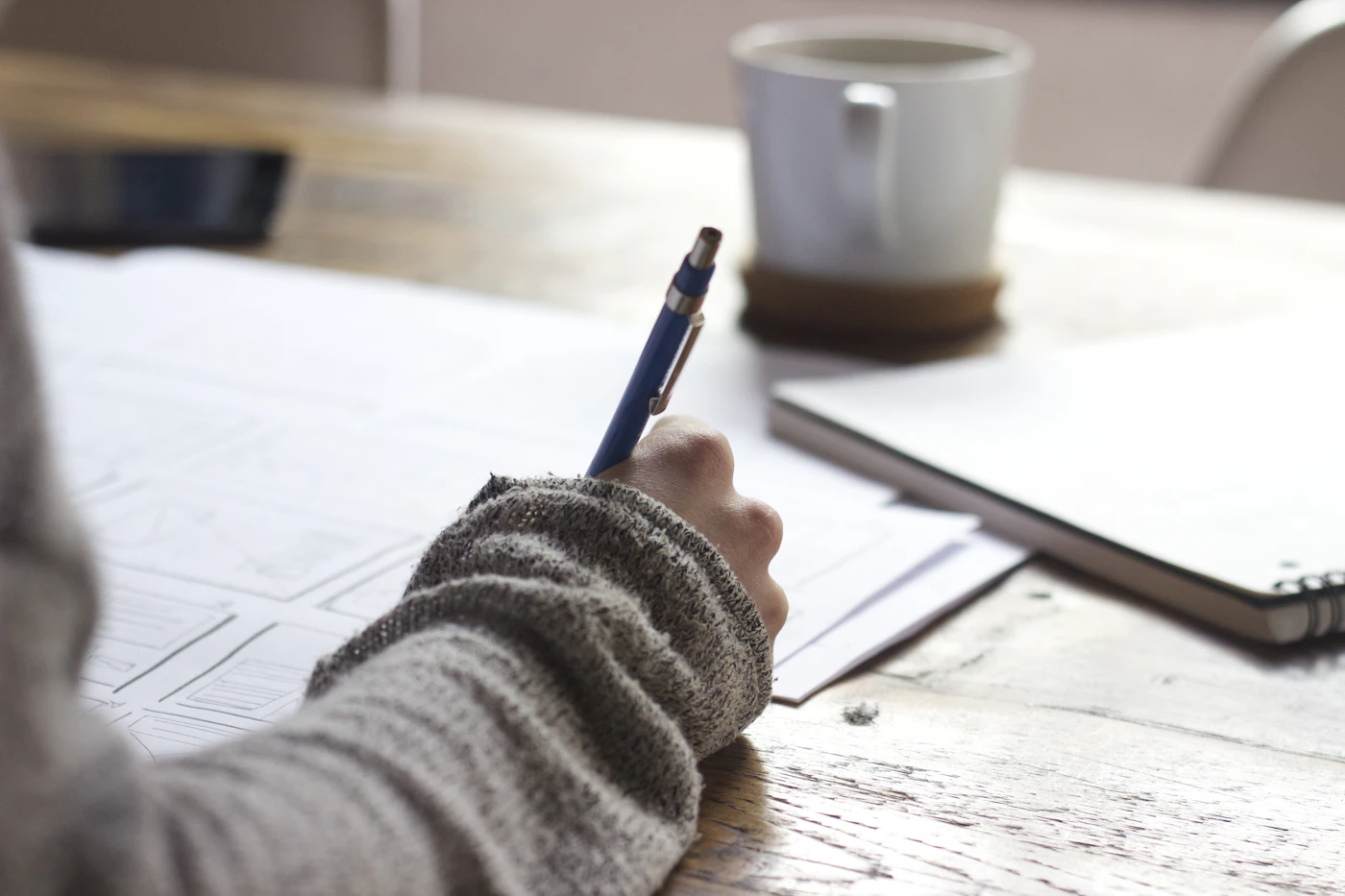 Schriftliches Deutschtraining und Korrektur
